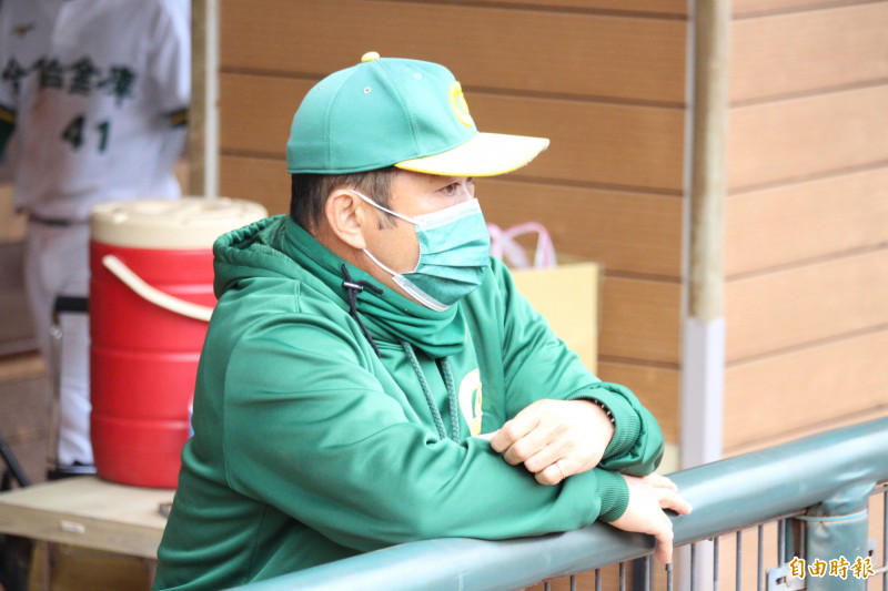 合庫教頭王燕國。（記者羅志朋攝）