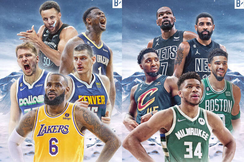 Nba明星賽》先發名單出爐！詹皇、字母哥當隊長 今年選秀分隊超刺激 自由體育