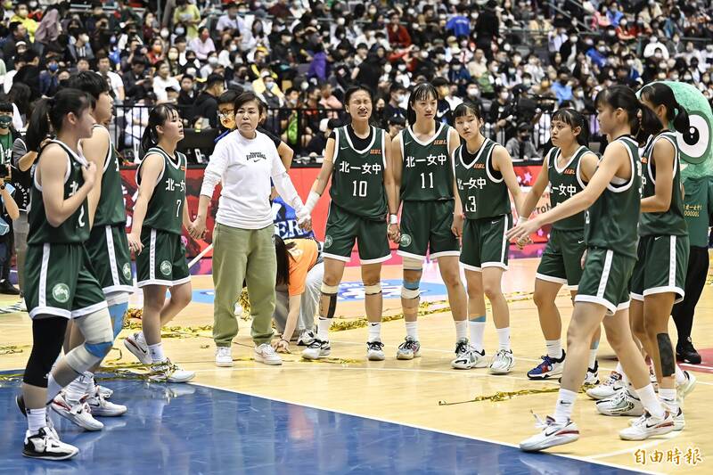 北一女中拿下亞軍。（記者陳志曲攝）