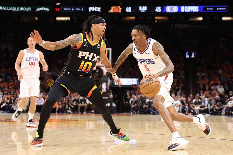 快艇次節點點開花，單節40分要到領先。（法新社）