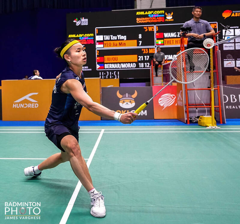 戴資穎。（Badminton Photo提供）