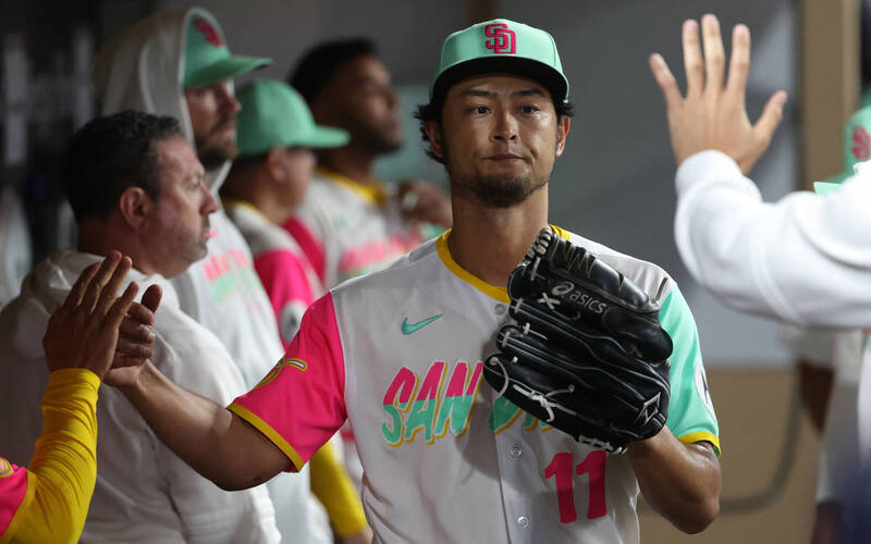 達比修有繳出6.2局6K失2分（1責失）的好投，距離大聯盟生涯百勝還差3勝。（今日美國）
