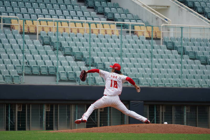 徐若熙。（味全龍提供）