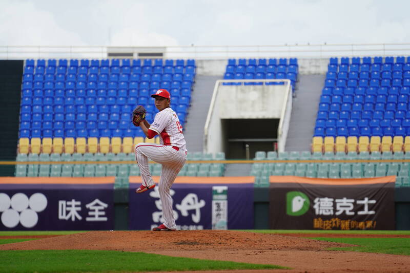 羅嘉仁。（味全龍提供）