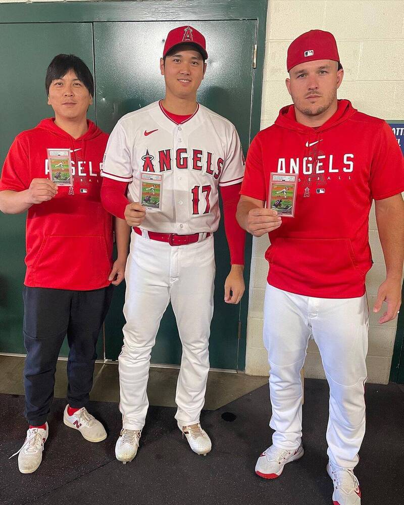 MLB》被大谷翔平三振的經典一刻！ 楚奧特親自秀出稀世珍寶- 自由體育