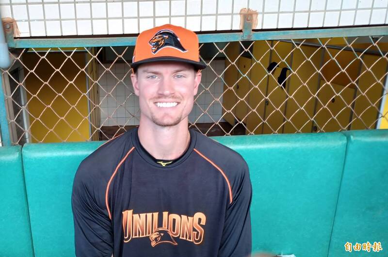 布萊威。（記者吳清正攝）