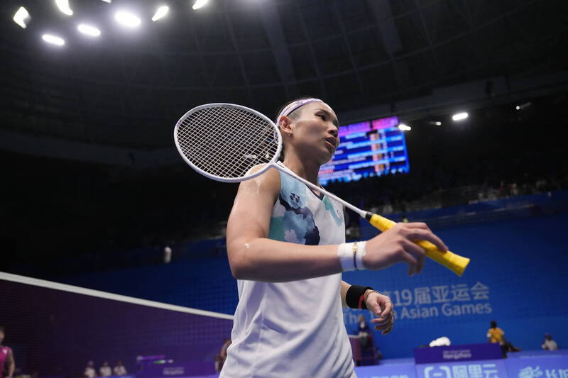 戴資穎先幫助隊伍先下一城，但台灣不敵日本。（中華奧會提供）