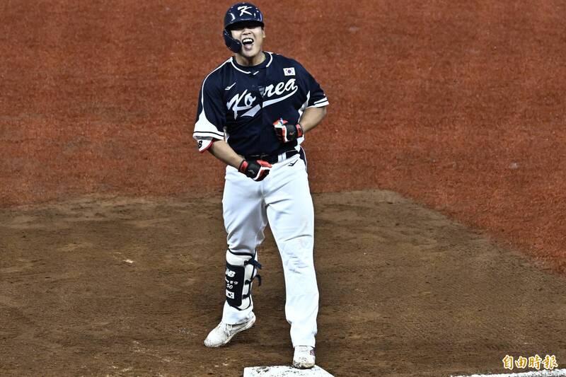 南韓姜白虎。（特派記者陳志曲攝）