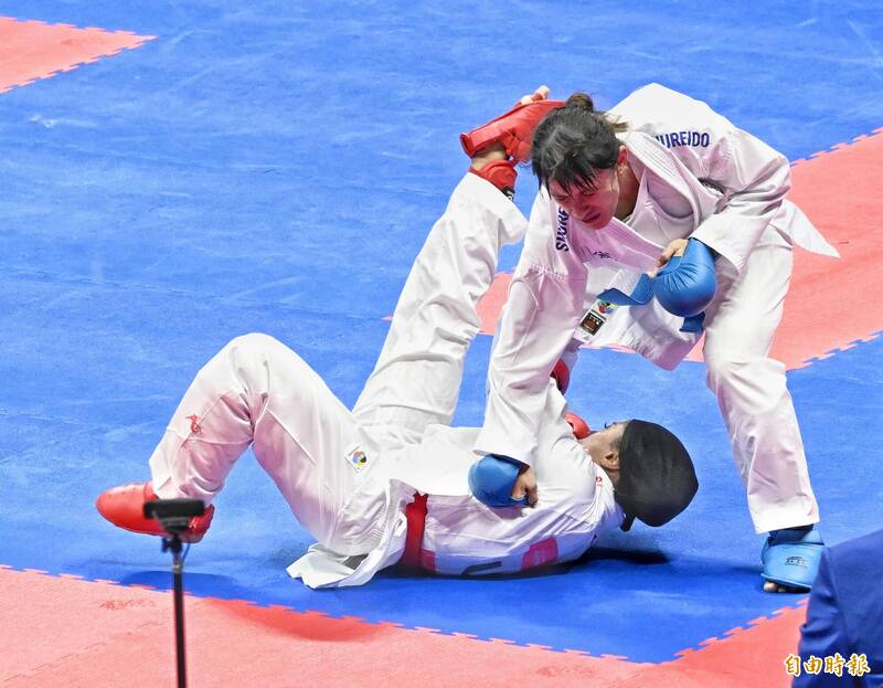 谷筱霜。（特派記者陳志曲攝）