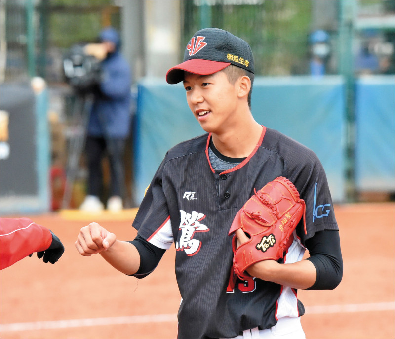 徐翔聖成為首位獲日職選秀指名的台灣高中生。（資料照）