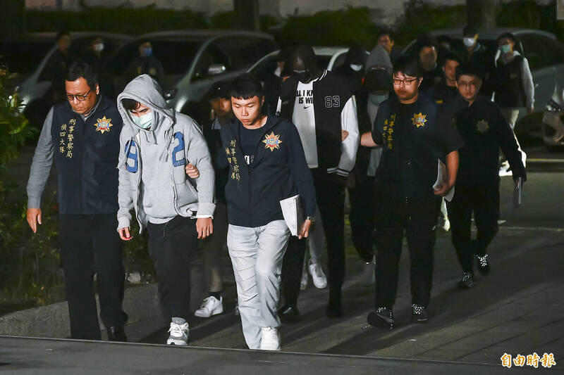 裕隆納智捷籃球隊柯旻豪、斑霸等人被移送士林地檢署。（資料照，記者陳志曲攝）