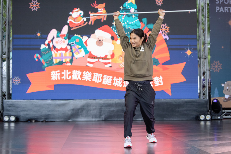 舉重女將許淑淨。（查爾斯運動行銷提供）
