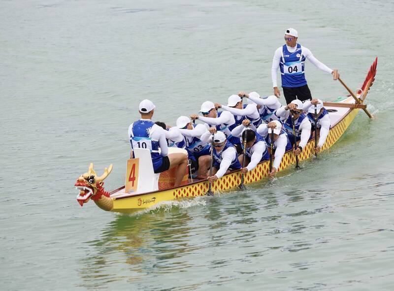 台灣龍舟代表隊。（資料照，中華奧會提供）