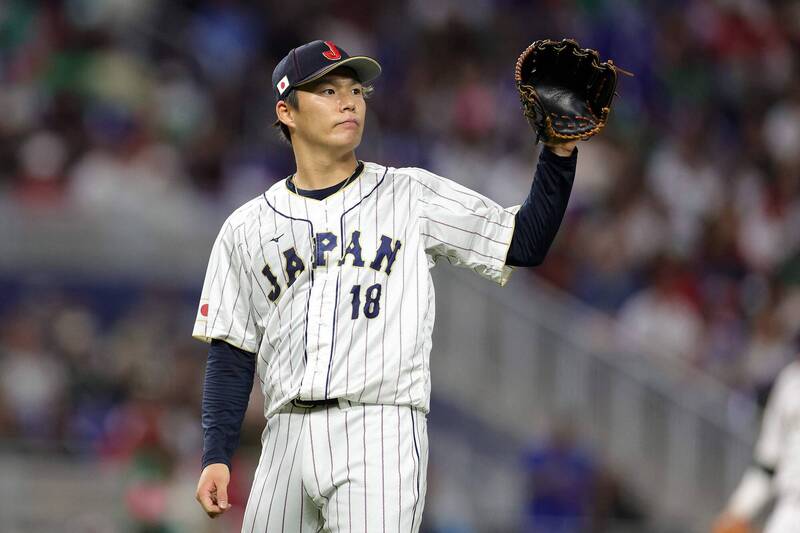 山本由伸。（資料照，法新社）