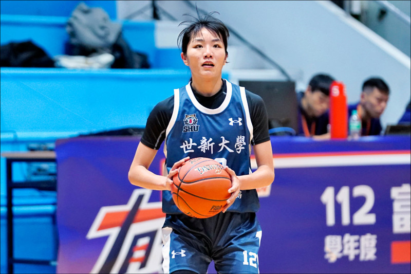 世新大學楊淑琄飆全隊最高21分。
（大專體總提供）