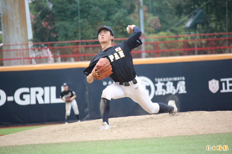 米原佑真。（記者羅志朋攝）