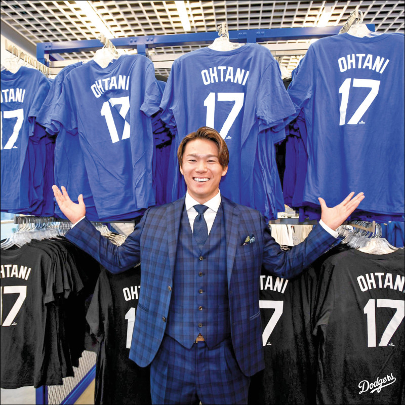 山本由伸加盟道奇，與大谷翔平聯手爭奪世界大賽冠軍。
（取自道奇Ｘ）