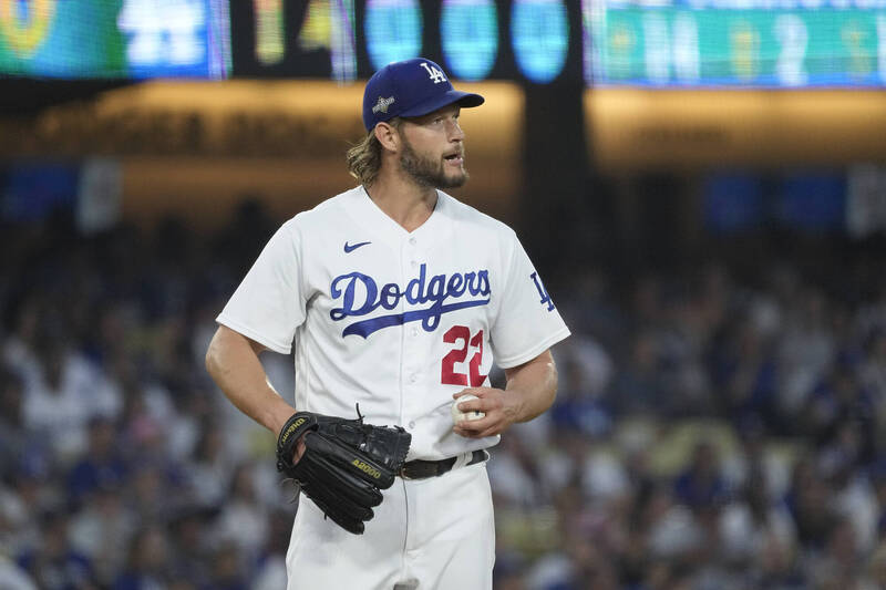 道奇仍在等待克蕭回歸。（資料照，美聯社）