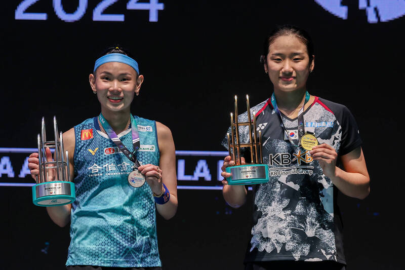 戴資穎和安洗瑩。（Badminton photo提供）
