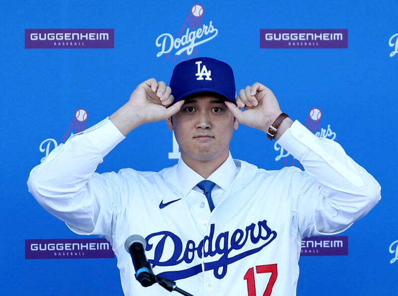 大谷翔平。（資料照，路透）