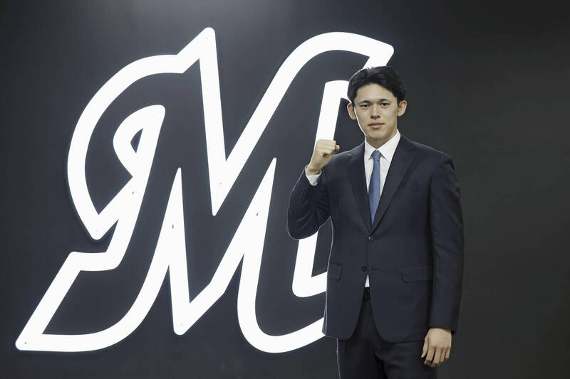 佐佐木朗希。（美聯社）