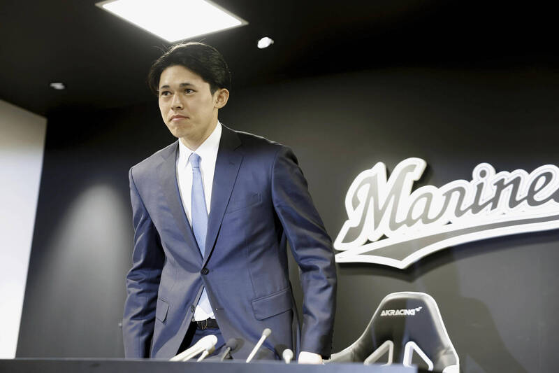 佐佐木朗希。（美聯社）