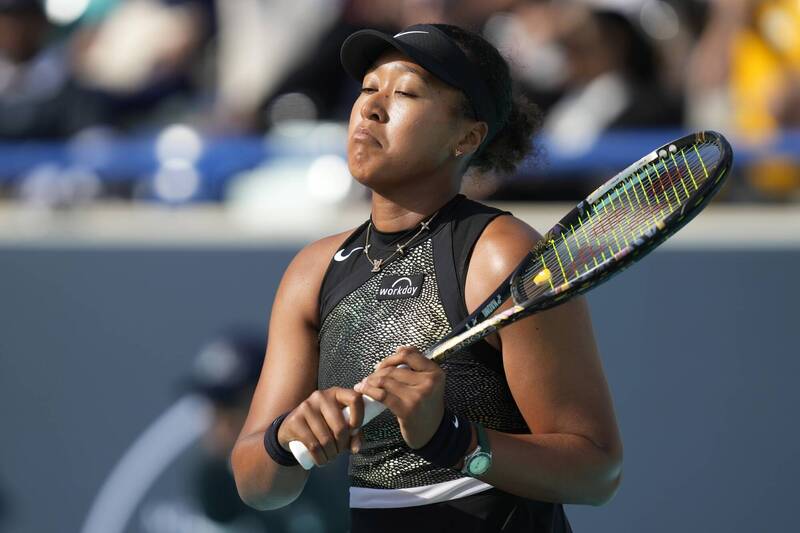 大坂直美。（美聯社）