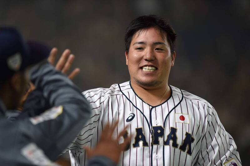 山川穗高。（資料照，法新社）