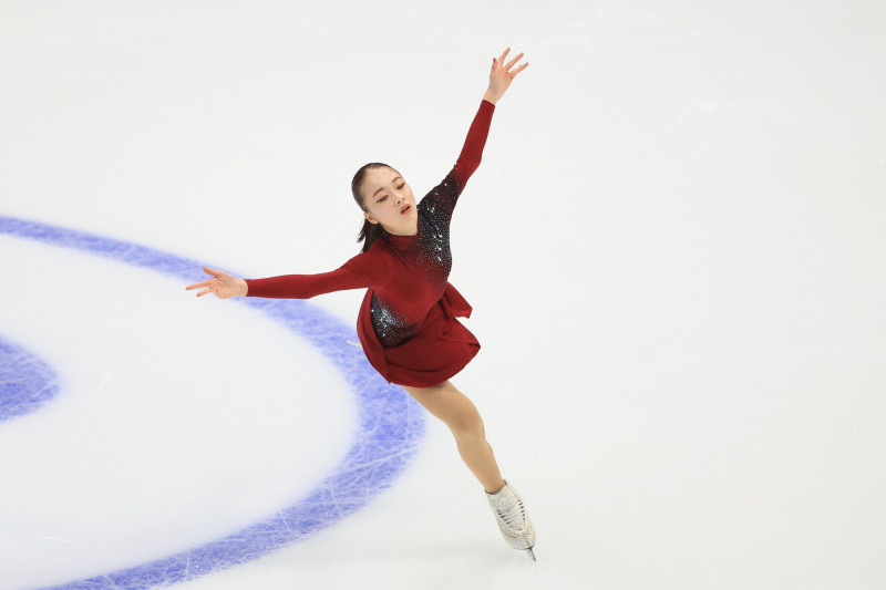 日本美少女選手上薗恋奈。（ISU提供）
