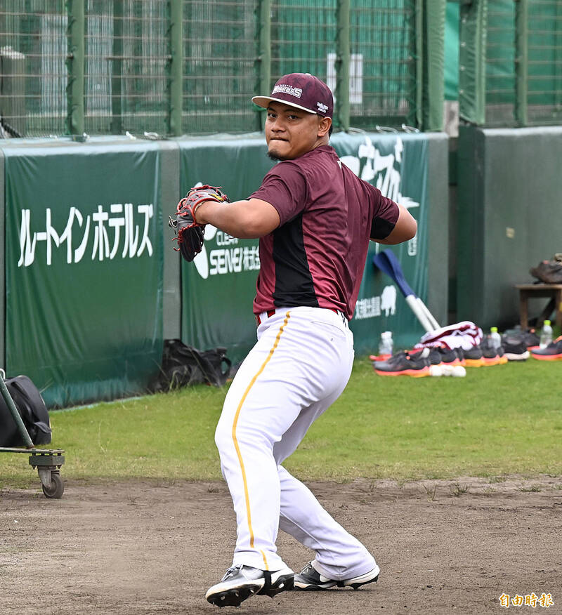 邱駿威。（特派記者李惠洲攝）