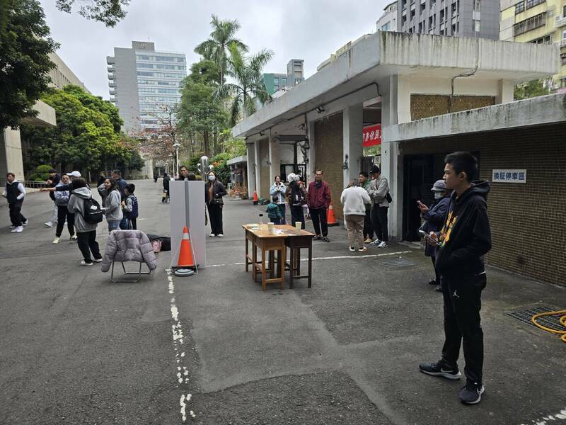 球迷爆料HBL乙級北區複賽不開放觀眾入場。（讀者提供）