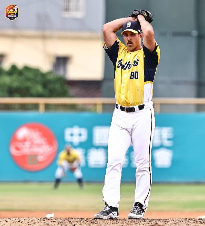 新洋投猛登用16球投1局無失分。（中信球團提供）