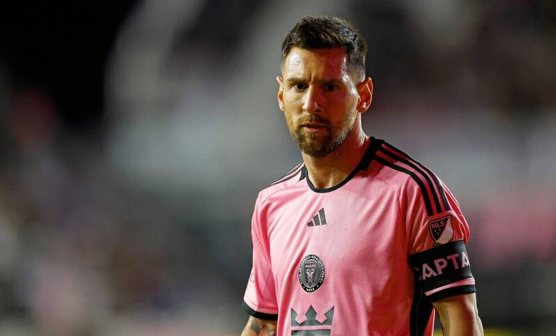 梅西。（資料照，法新社）