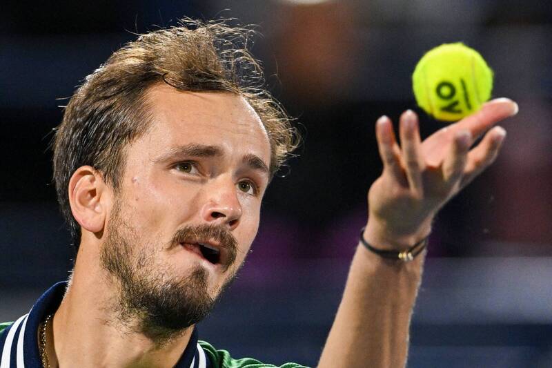 梅德維夫。（法新社）