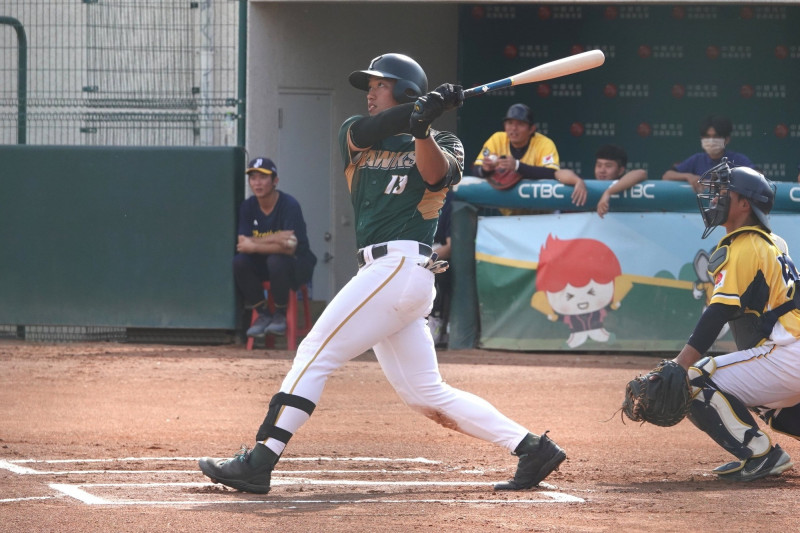 孫易伸。（台鋼雄鷹提供）