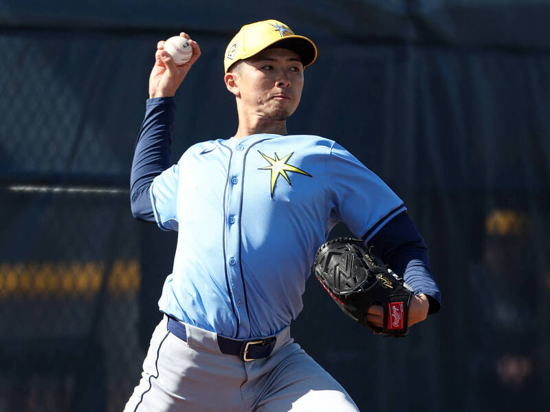 上澤直之。（資料照，USA TODAY Sports）