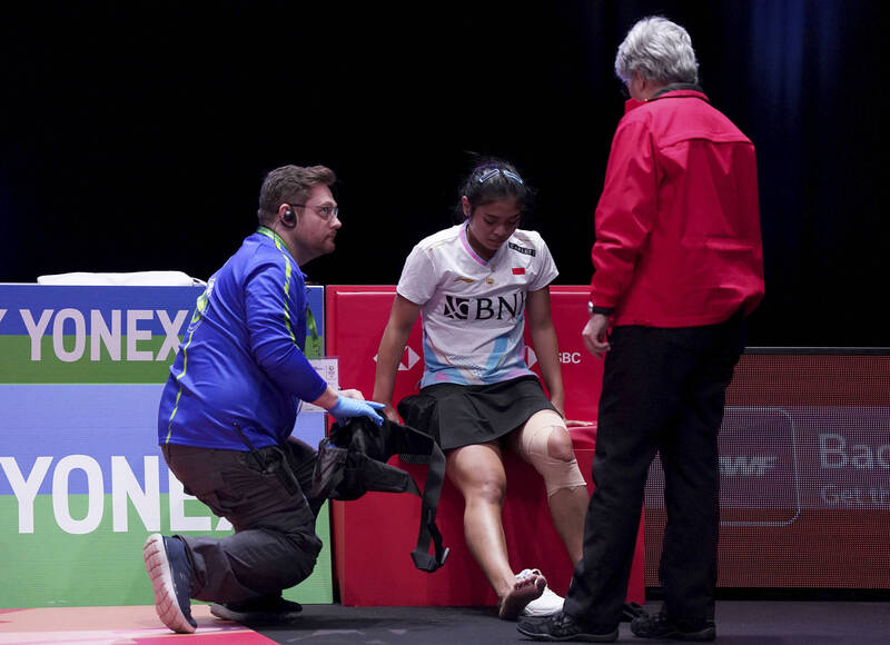 印尼女將東宗。（美聯社）