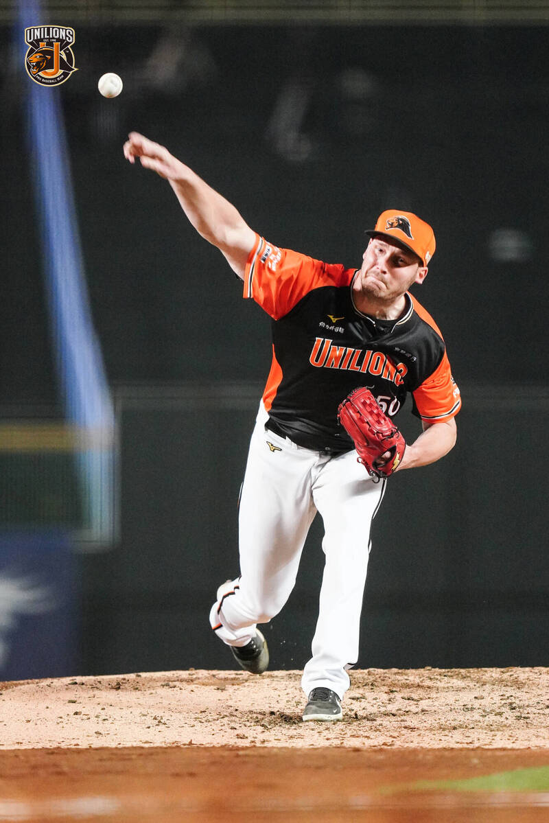 布雷克。（統一獅提供）