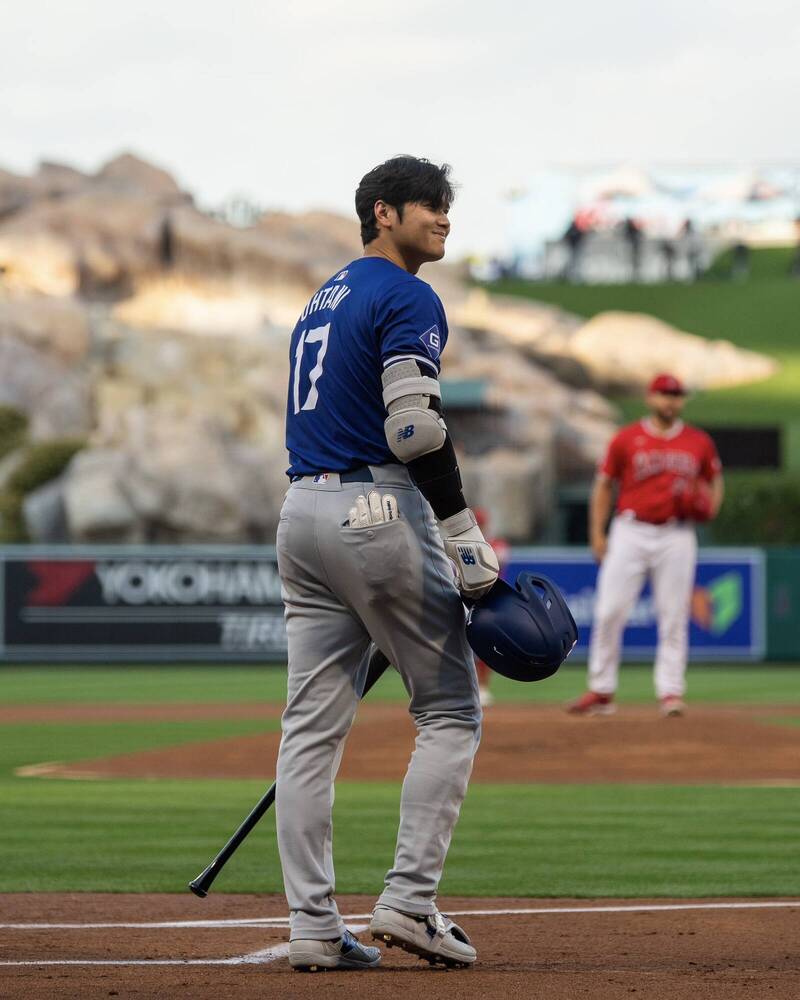 大谷翔平首次回歸天使主場。（圖片取自天使X）