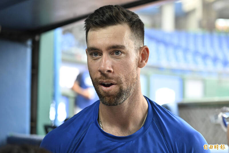 布藍登。（記者陳志曲攝）