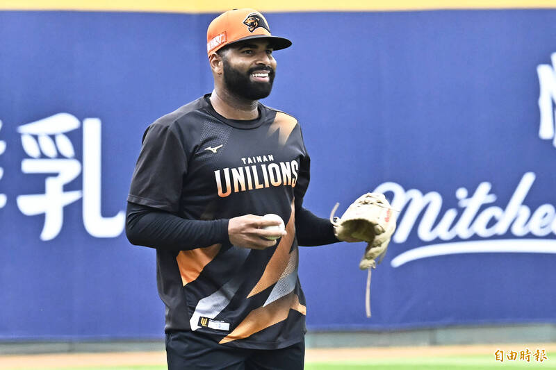 裴瑞茲。（記者陳志曲攝）