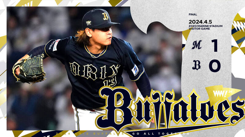 宮城大彌7局失1分好投吞敗。（圖片取自歐力士X）