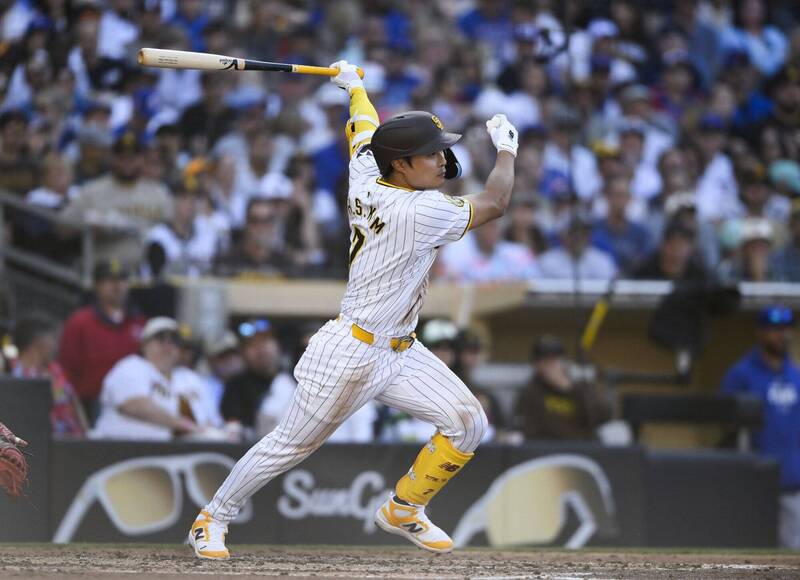 金河成本場繳出4打數2安打。（美聯社）