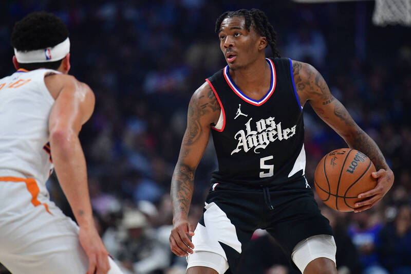 海蘭德表現亮眼，全場37分9助攻。（今日美國）