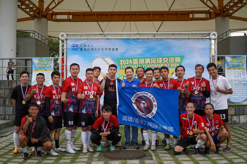 來自高雄的高雄香港人俱樂部奪得了社會組冠軍。（主辦單位提供）
