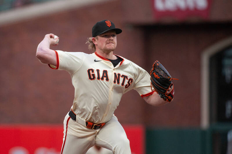 巨人王牌投手韋伯。（今日美國）