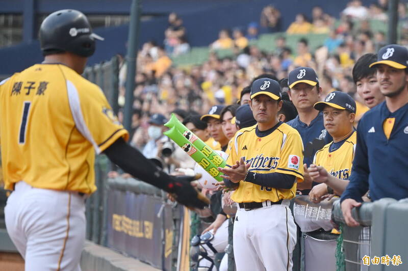 中信兄弟總教練平野惠一。（記者廖耀東攝）