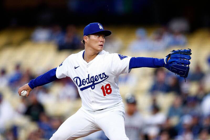 MLB》山本由伸6.1局飆8K好投、用球數首度破百率道奇收4連勝- 自由體育