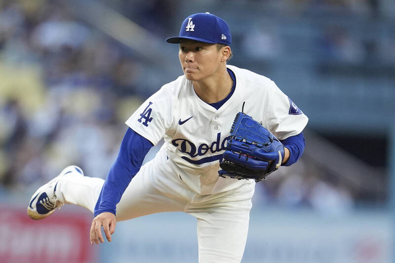 山本由伸。（美聯社）
