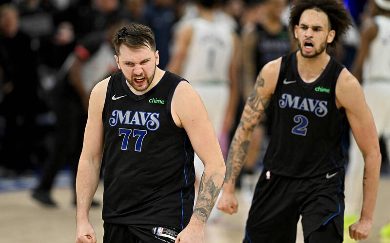 東契奇。（法新社）